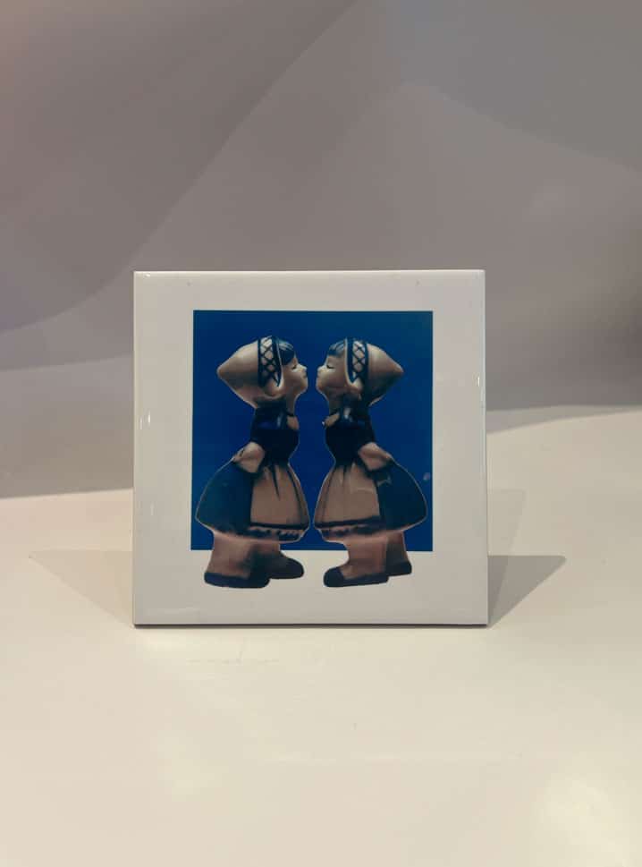 Pride Tiles - Kissing Farmer Girls (w/ Background)