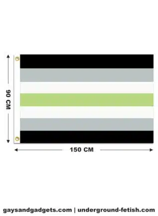 Agender Pride Flag Printed 90 x 150 cm