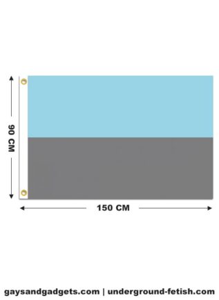 Autosexual Pride Flag Printed 90 x 150 cm