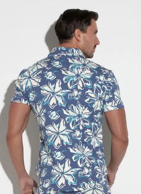 Code 22 Slim Fit Shirt Navy