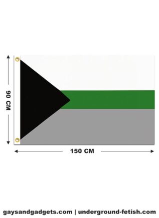 Demiromantic Pride Flag Printed 90 x 150 cm