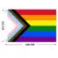 Flag Progress Pride Printed 150 x 250 cm