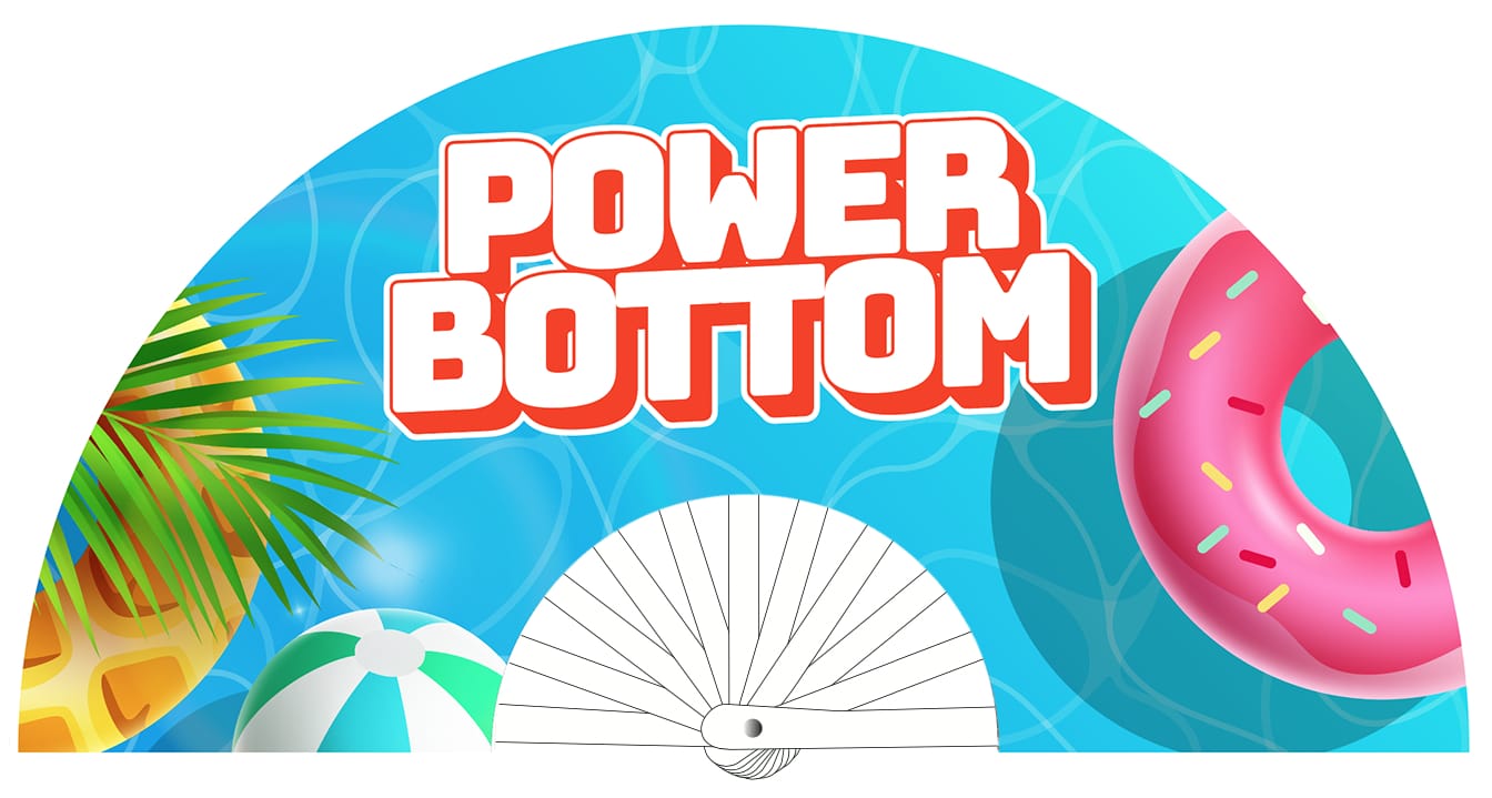 Giant Hand Fan POWER BOTTOM