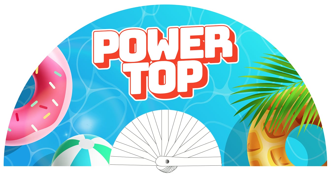 Giant Hand Fan POWER TOP