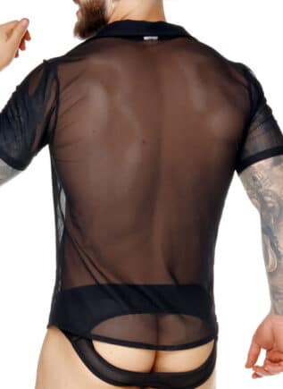 Gigo Mesh Shirt Black