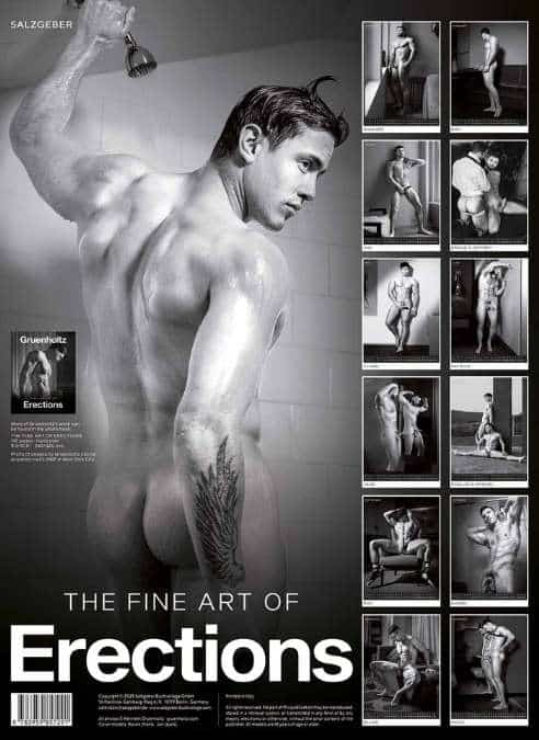 Gruenholtz 2026 Calendar Art of Erections
