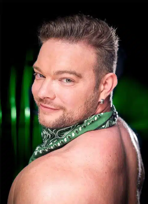 Mr. S Neck Hanky with Zipper Pocket Hunter