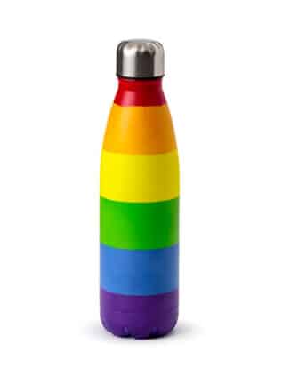 Rainbow Reusable Insulated Stainless Steel Bottle 500ml
