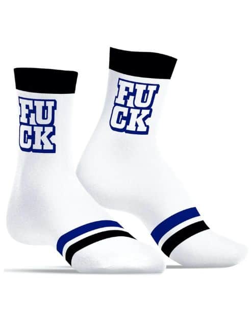 Sneakxx Sneaker Socks University Fuck