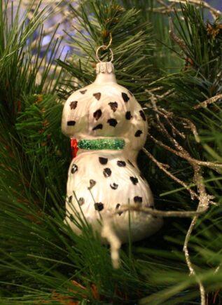 Dalmatian Puppy Christmas Ornament