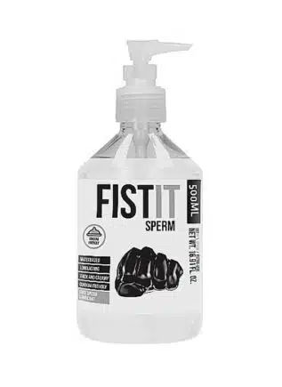 Fist It Sperm Waterbased Lubricant with Pump