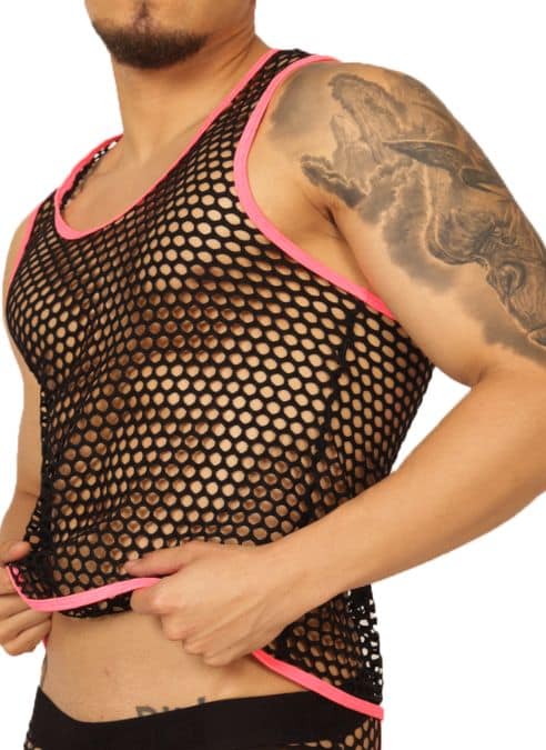 Gigo Fetish Tank Blue