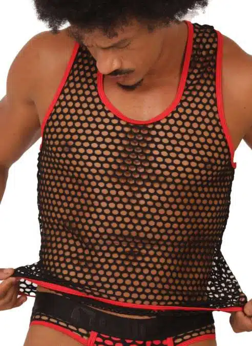 Gigo Fetish Tank Blue