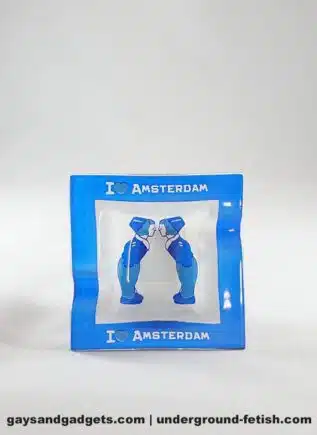 Kissing Farmer Boys Ashtray