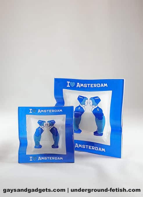 Kissing Farmer Boys Ashtray