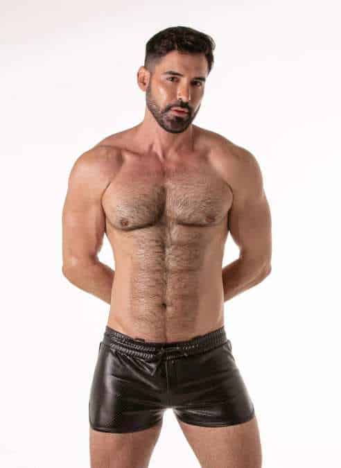 Locker Gear Punch Hole Running Short