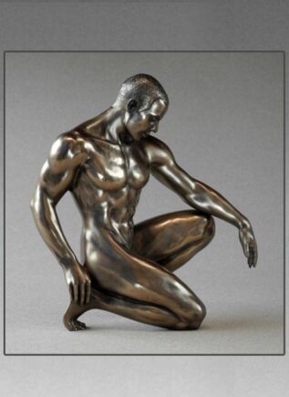 Parastone Statue Kneeling Man