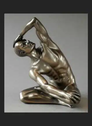 Parastone Statue Sitting Man Large