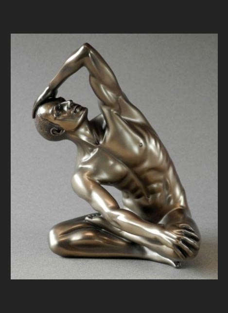 Parastone Statue Sitting Man Large