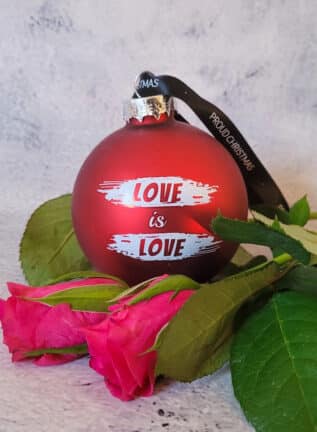 Proud Christmas Love is Love Ornament