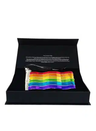 Proud Christmas Rainbow Flag Ornament