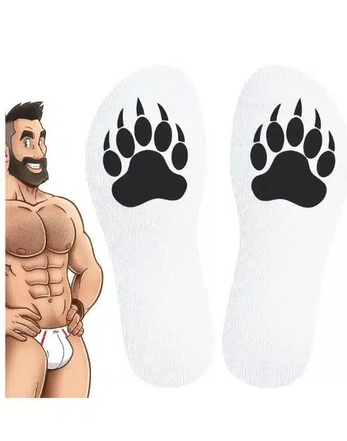 Sneakxx Sneaker Socks Proud Bear