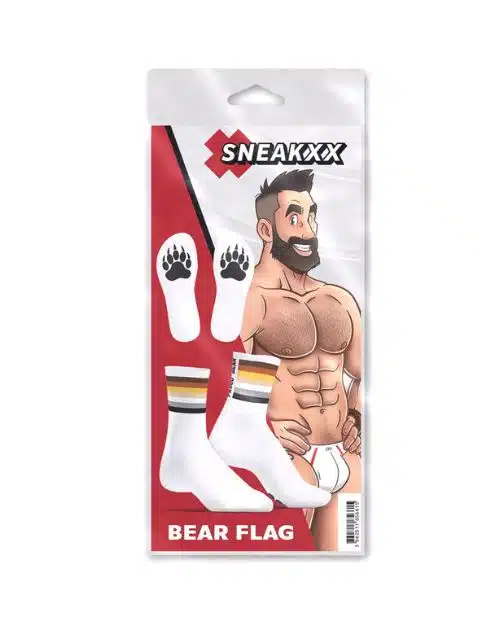 Sneakxx Sneaker Socks Proud Bear