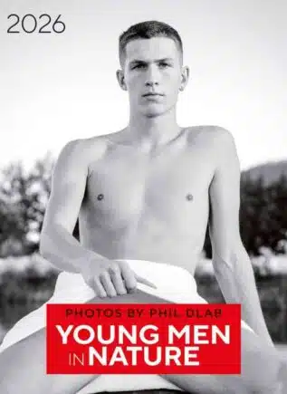 Calendar Young Men in Nature 2026