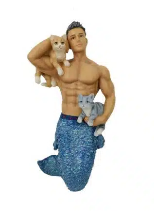 December Diamonds Merman Pet the Puss