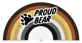 Giant Hand Fan PROUD BEAR