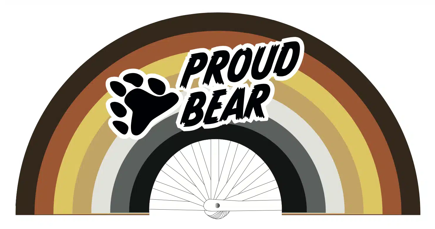 Giant Hand Fan PROUD BEAR