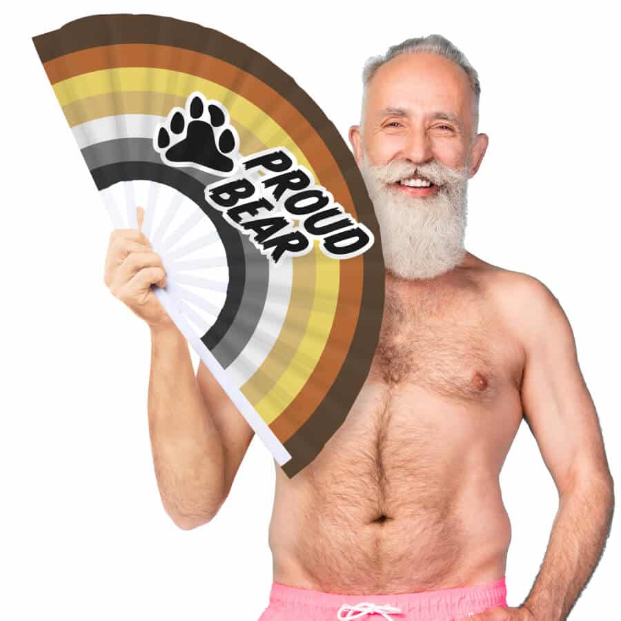 Giant Hand Fan PROUD BEAR
