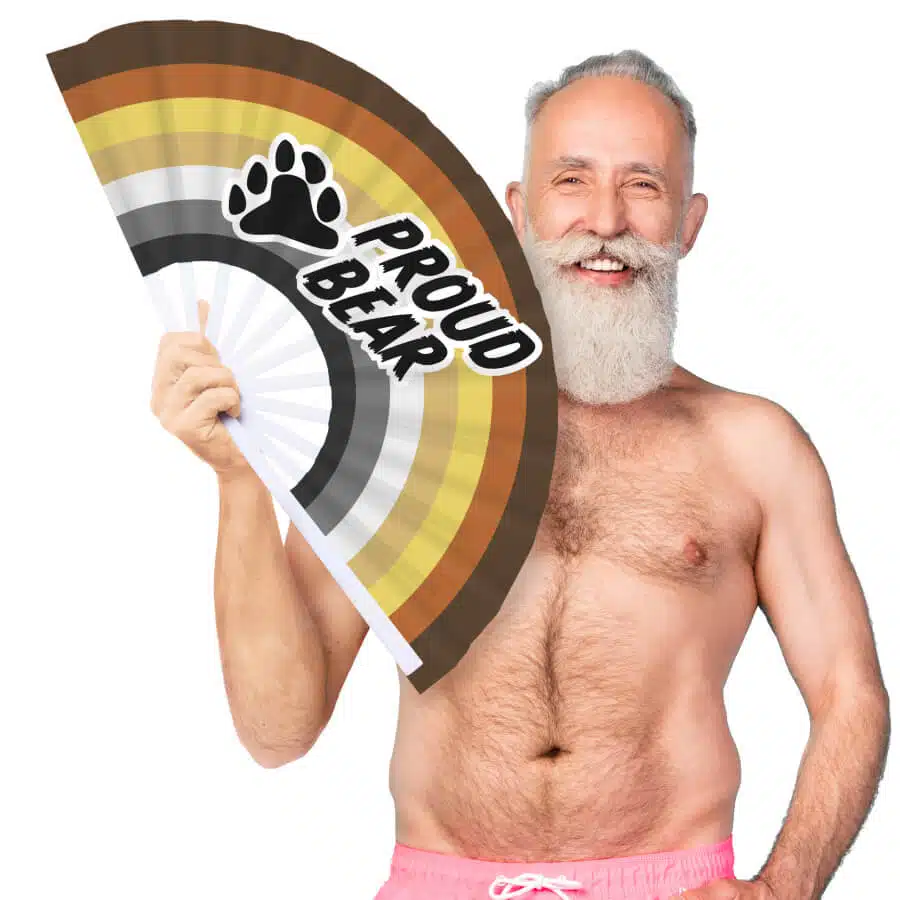 Giant Hand Fan PROUD BEAR