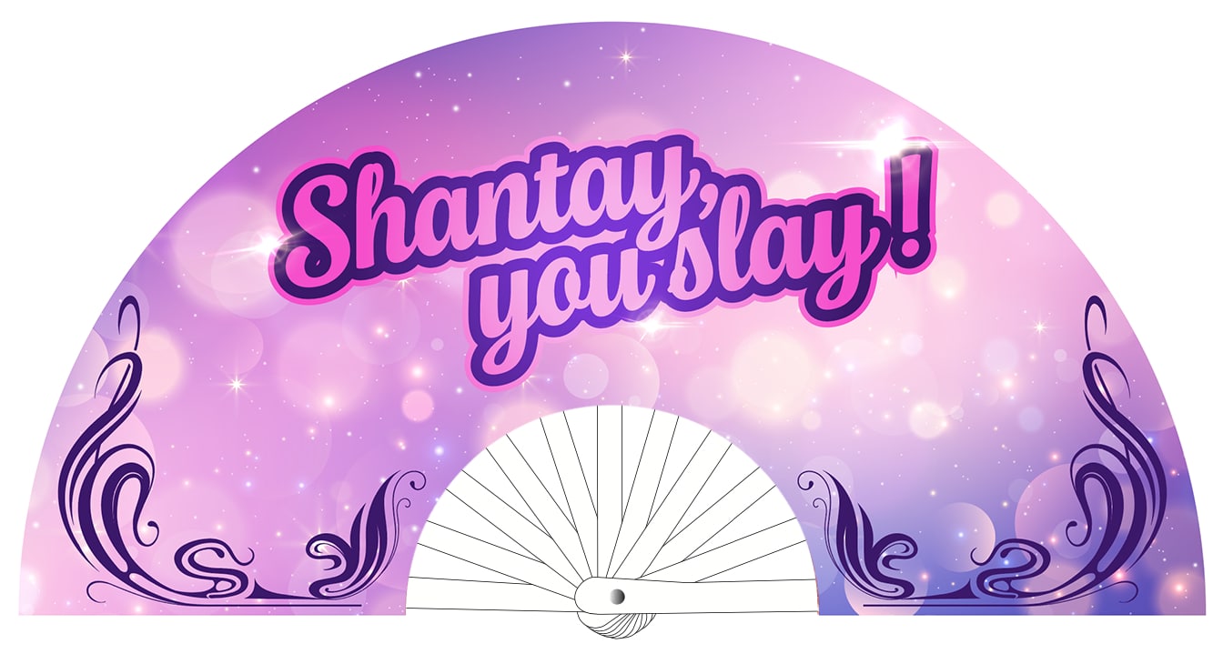 Giant Hand Fan SHANTAY, YOU SLAY