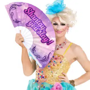 Giant Hand Fan SHANTAY, YOU SLAY