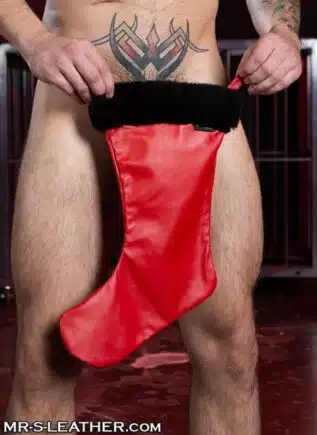 Mr. S Leather Christmas Stocking