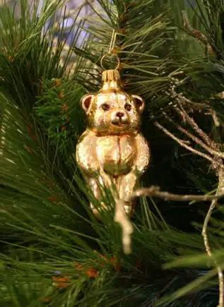 Teddy Bear Christmas Ornament