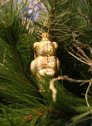 Teddy Bear Christmas Ornament