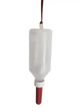 The Red Lube Bottle with Flexible Nozzle