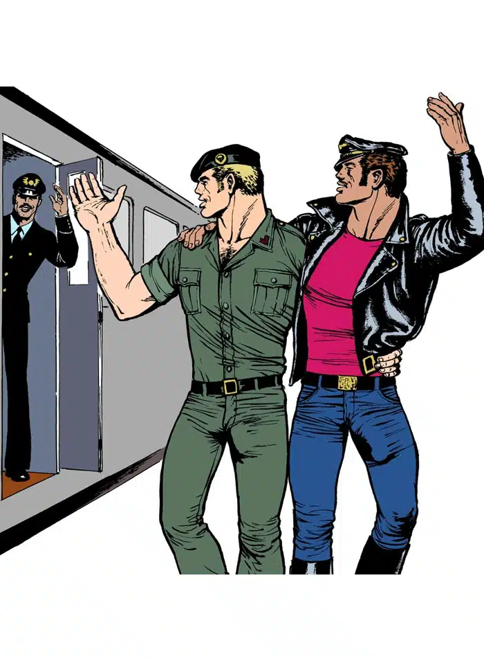 Tom Of Finland Adult Coloring Book