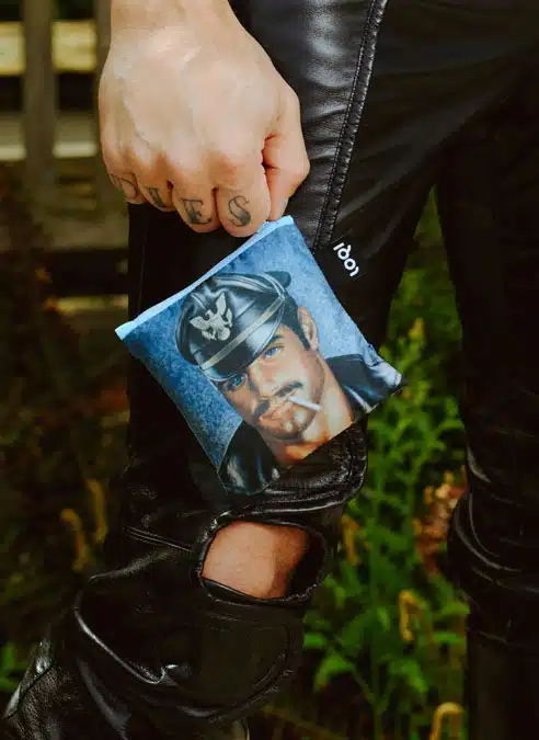 Tom of Finland Day & Night Recycled Foldable Tote
