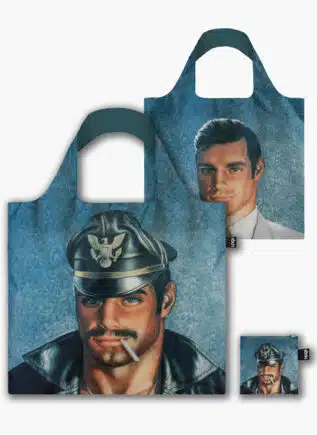 Tom of Finland Day & Night Recycled Foldable Tote