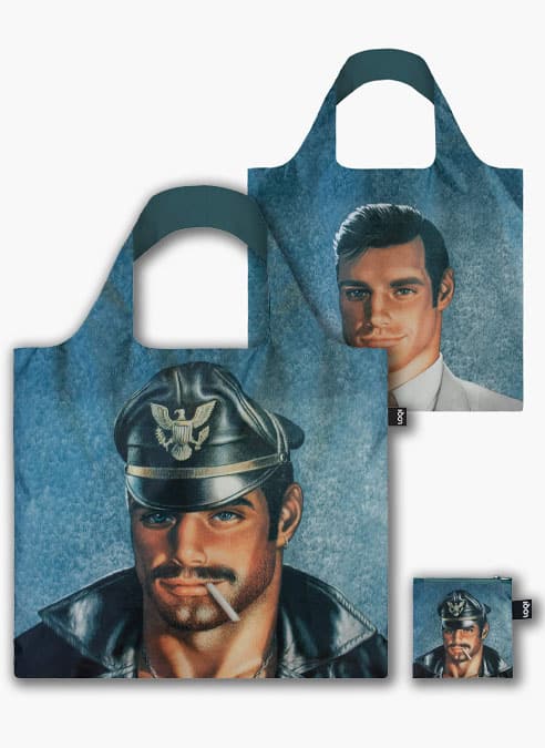 Tom of Finland Day & Night Recycled Foldable Tote