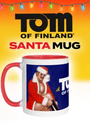 Tom of Finland Sexy Santa Christmas Mug