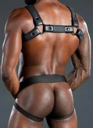 Mr. S Neo Air Mesh Jock Black / Grey