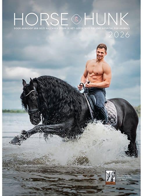 Calendar 2026 Horse and Hunk