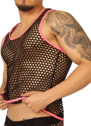 Gigo Fetish Tank Blue