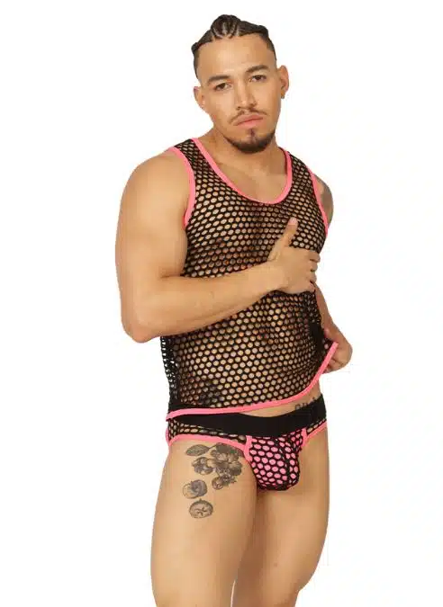 Gigo Fetish Tank Blue