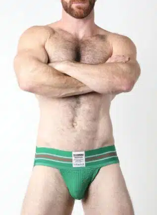 Cellblock 13 Tight End Jockstrap Green