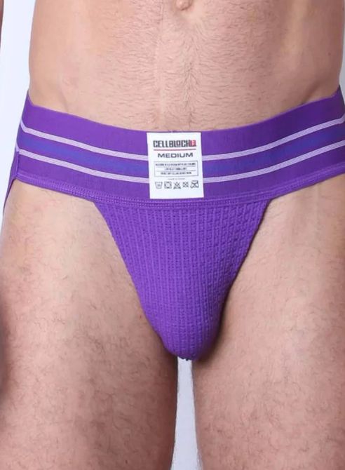 Cellblock 13 Tight End Jockstrap Purple